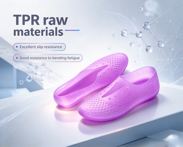 Materie prime TPR nelle calzature: principali vantaggi e applicazioni